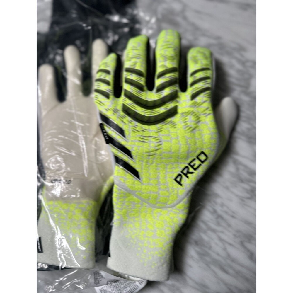 Adidas Predator GL Pro Fingersave Goalkeeper Soccer Gloves Sz 8 NEW JN5354 RARE